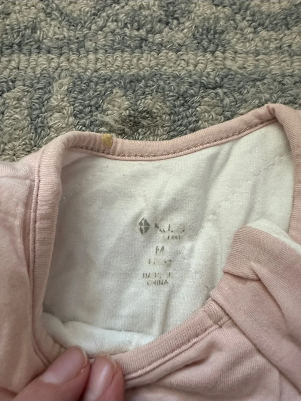 Kyte Baby Sleep Sack 1.0 tog pink size medium